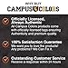 Campus Colors NCAA Adult Arch & Logo Gameday Hooded Sweatshirt