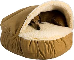 enclosed dog bed