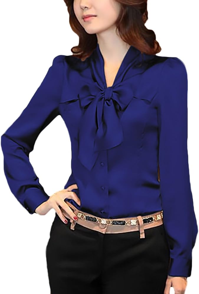 blusas en satin elegantes