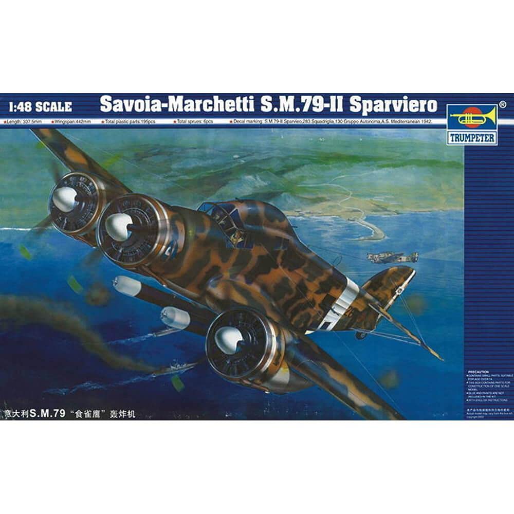 Trumpeter 1:48 - Savoia Marchetti S.M.79-II