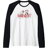 Paul Frank Julius The Monkey &amp; Clancy Canoe Dig It Raglan Baseball Tee
