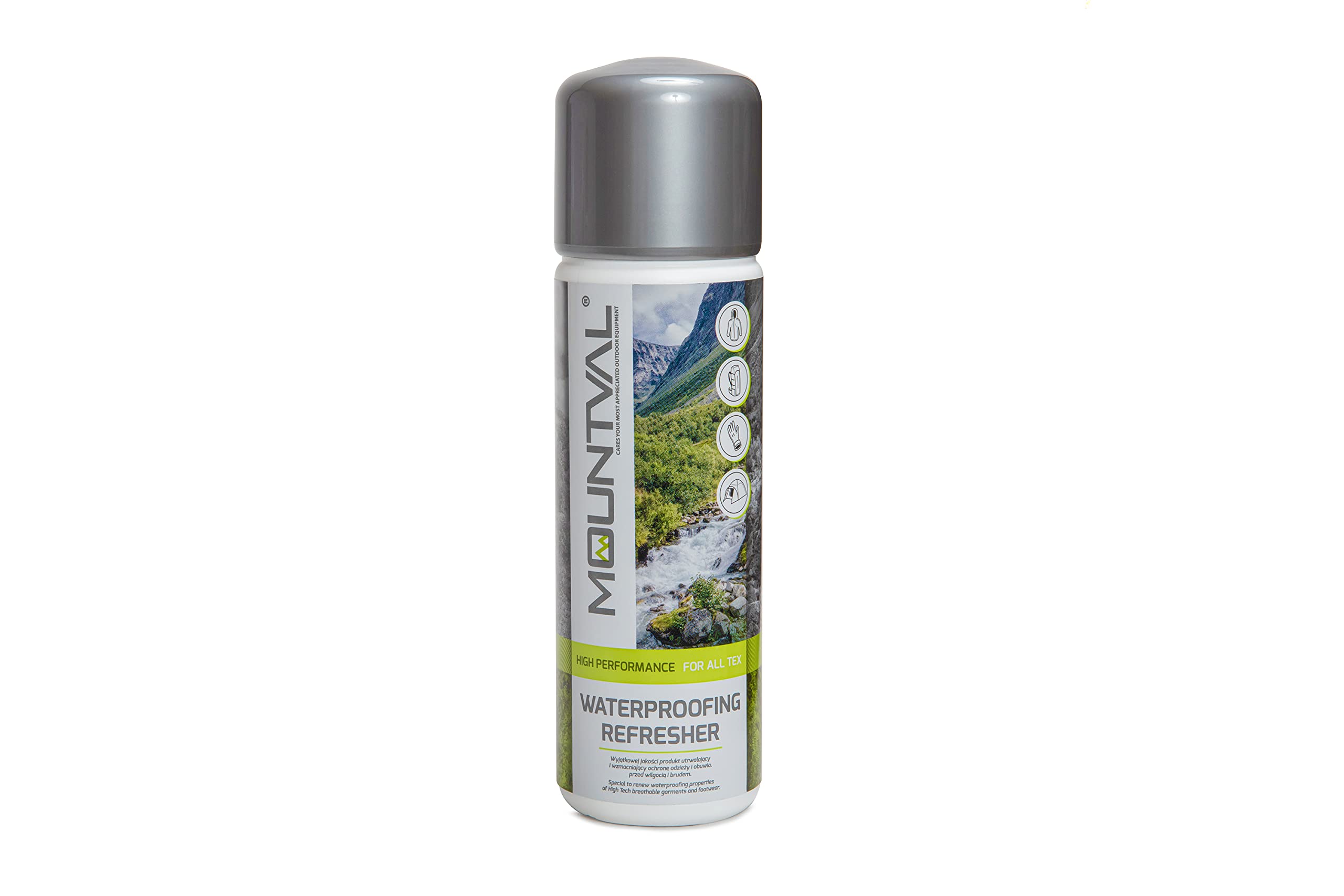 Mountval Waterproofing Refresher, Wash In Waterproofing Solution For Wet Weather Clothing And Hiking Gear, For Men and Women, 300 ml