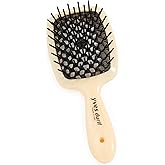 Yves Durif Women's Petite Vented Brush, Ivory, One Size