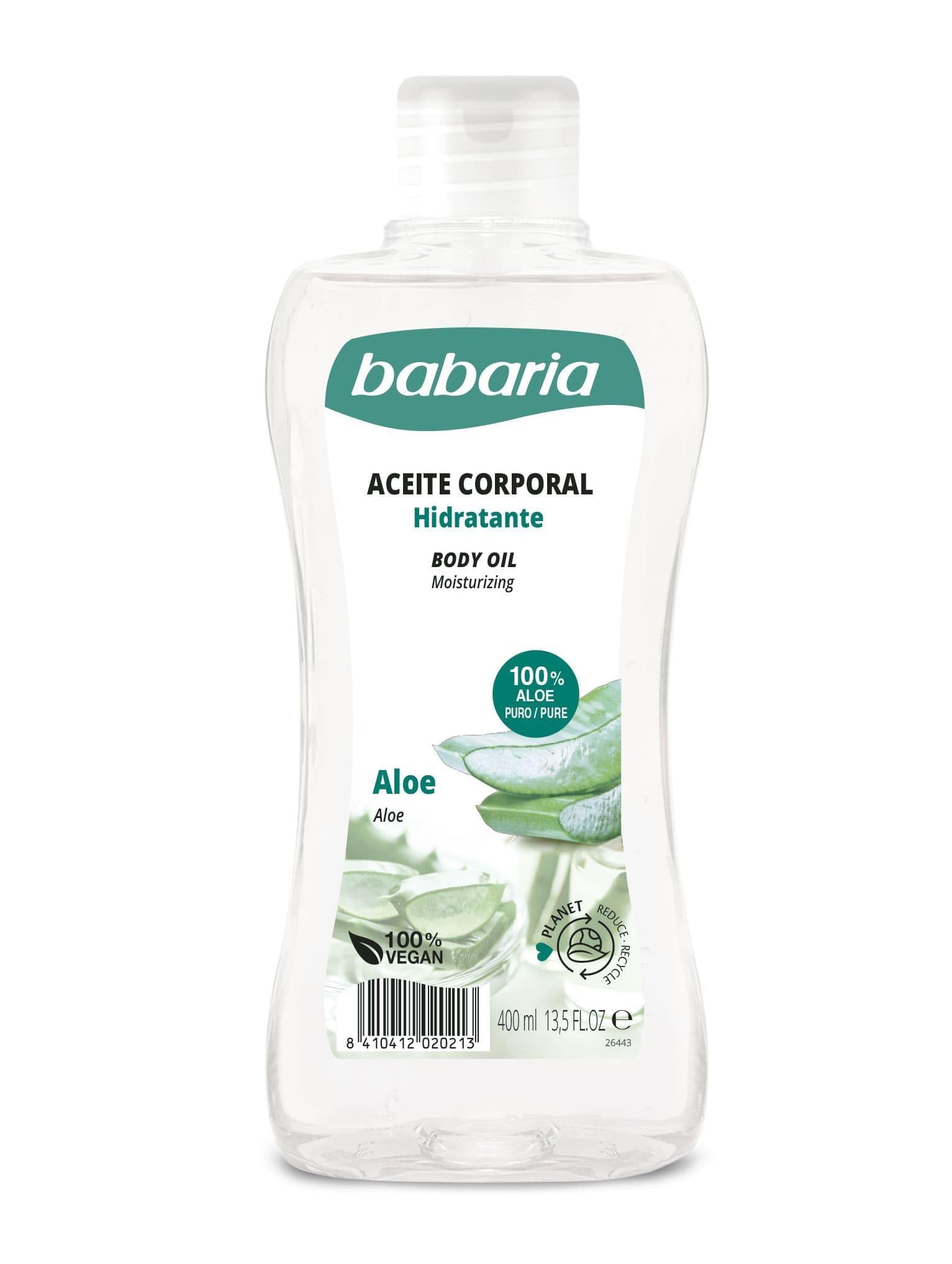 Babaria Aloe Vera Luxurious Body oil 400ml