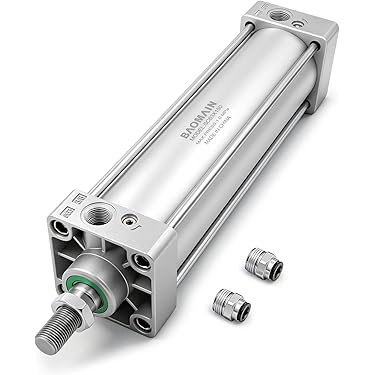 Aicosineg 2 Pcs 16mm Y Joint Air Cylinder Rod Clevis End M16
