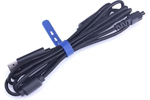 HUYUN New USB Cable Line Wire Compatible for Razer Wolverine Ultimate & Razer RAIJU Ergonomic PS4 Gaming Controller Gamepad (Raiju PS4 Cable)