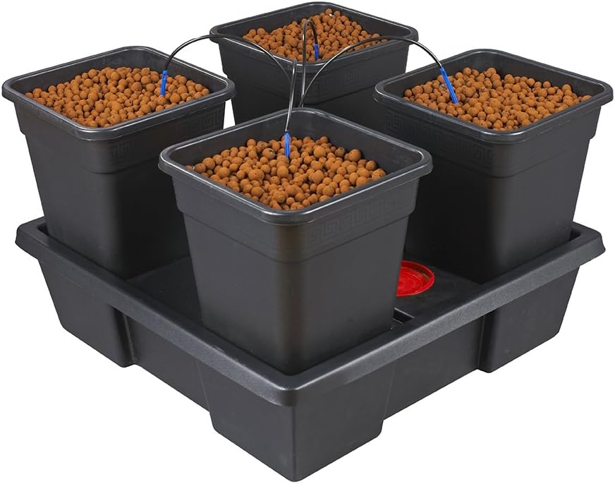 Atami Wilma 4 Pot Big 18L Pots Dripper System Hydroponics