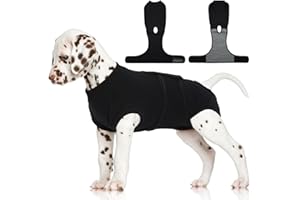 FUAMEY Dog Recovery Suit Male,Dog Surgery Recovery Neuter Suit Dog Spay Suit for Female Dogs Protect Dog's Skin Anti Licking 