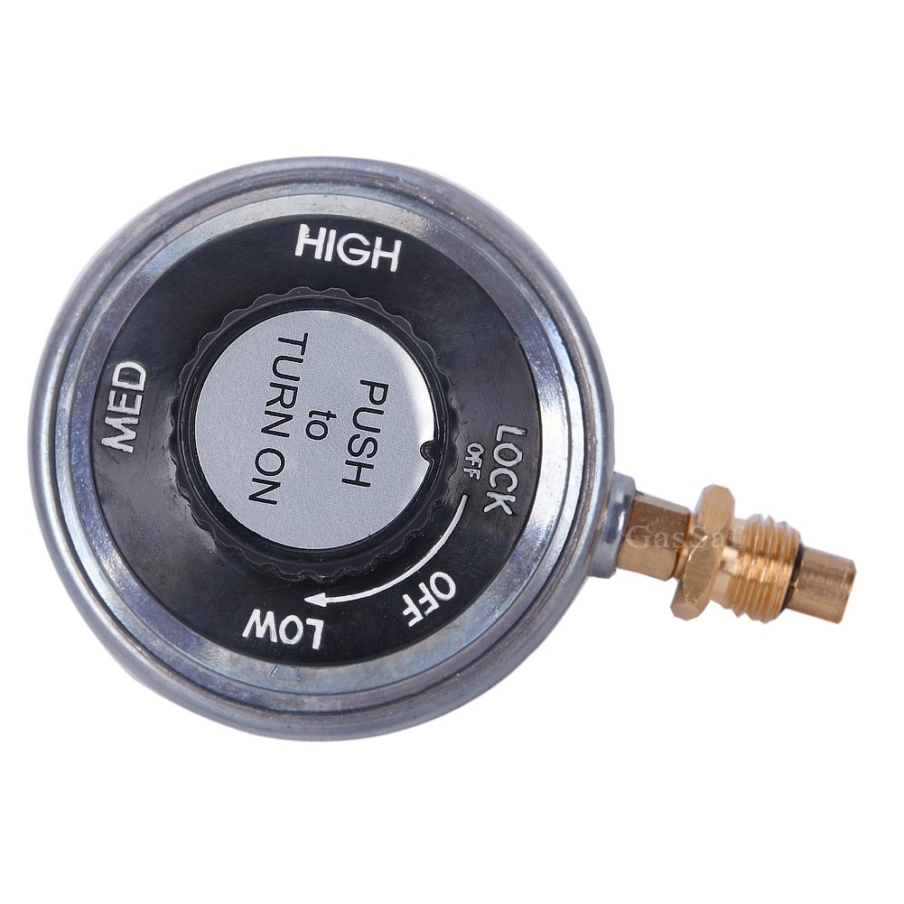 Grill Adjustable Regulator, Zinc Alloy 1-20 UNEF Gas Low