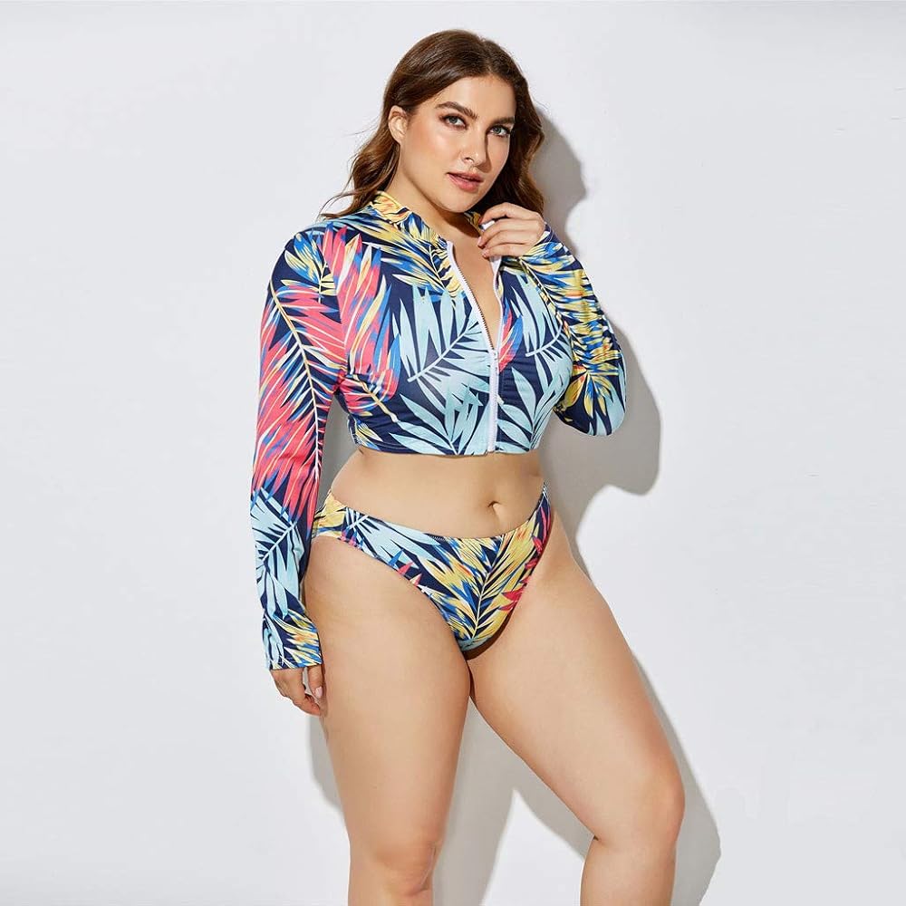 3 piece plus size swimwear
