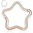 PEAKLINK Star Septum Ring Nose Hoop 16G Daith Rook Tragus Earring Surgical Steel Conch Cartilage Helix Piercing Jewelry for Women Men