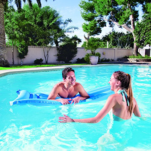 H2OGO! Matte Finish Air Mat Inflatable Pool Float