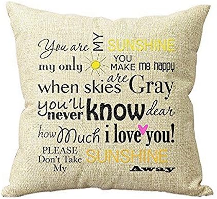 Cakcus Custom Cotton Linen Leaning Cushion Covers Pillow Square Throw Pillow Case