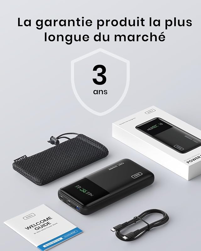 Batterie Externe pour Ordinateur, Petit 140W 27000mAh USB C Power Bank