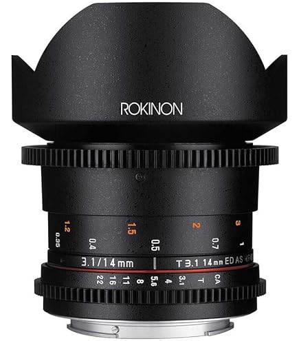 Amazon.com : Rokinon 24mm T1.5 Cine DS Lens for Canon EF