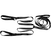 Snowmobile Tow Rope With Two Hooks - Reinforced Emergency Strap for Sleds, ATVs, Snowmobiles - ATV Safety Kits Accessories
