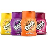 Crush, Variety Pack, Liquid Water Enhancer – New, Better Taste (4 Bottles, Makes 96 Flavored Water Drinks) 1.62 Fl Oz (Pack of 1)