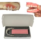 DIY Denture Teeth Repair Kit Fake Teeth,Tooth Fixing Kit for Missing and Broken Teeth, Temporary Teeth Replacement Kit