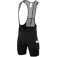 qualidyne Cycling Bibs Men, 4D Padded Road Bike Bib Shorts with Pockets, Biking Bicycle Shorts UPF50+