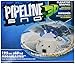 Pipeline SNO Polar Bear 3D MEGA Inflatable 2 Person Snow Tube with 4 Grip Handles and Repair Kit, 48” Inch Diameter