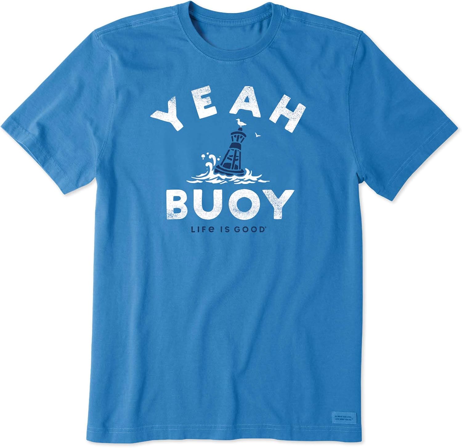 Life is Good Men's Crusher Graphic TShirt Clothing