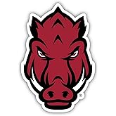 Arkansas Razorbacks 2 Inch Vinyl Decal Sticker Officially Licensed Collegiate Product