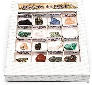 CAJA DE MINERALES DEL MUNDO Nº3 : Amazon.es: Juguetes y juegos