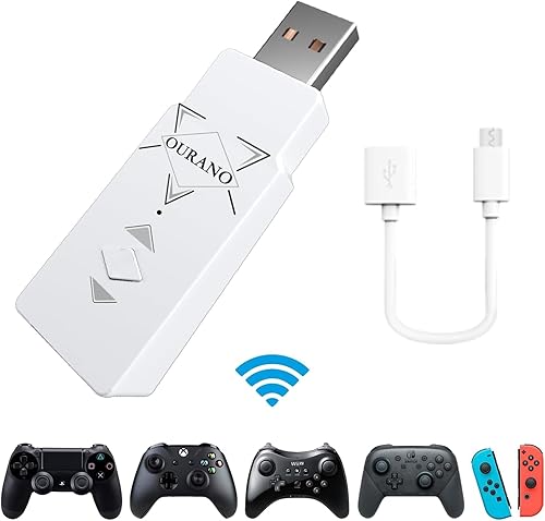 Ourano Xbox Wireless Adapter Compatible with PS4/PS5/Xbox Series X