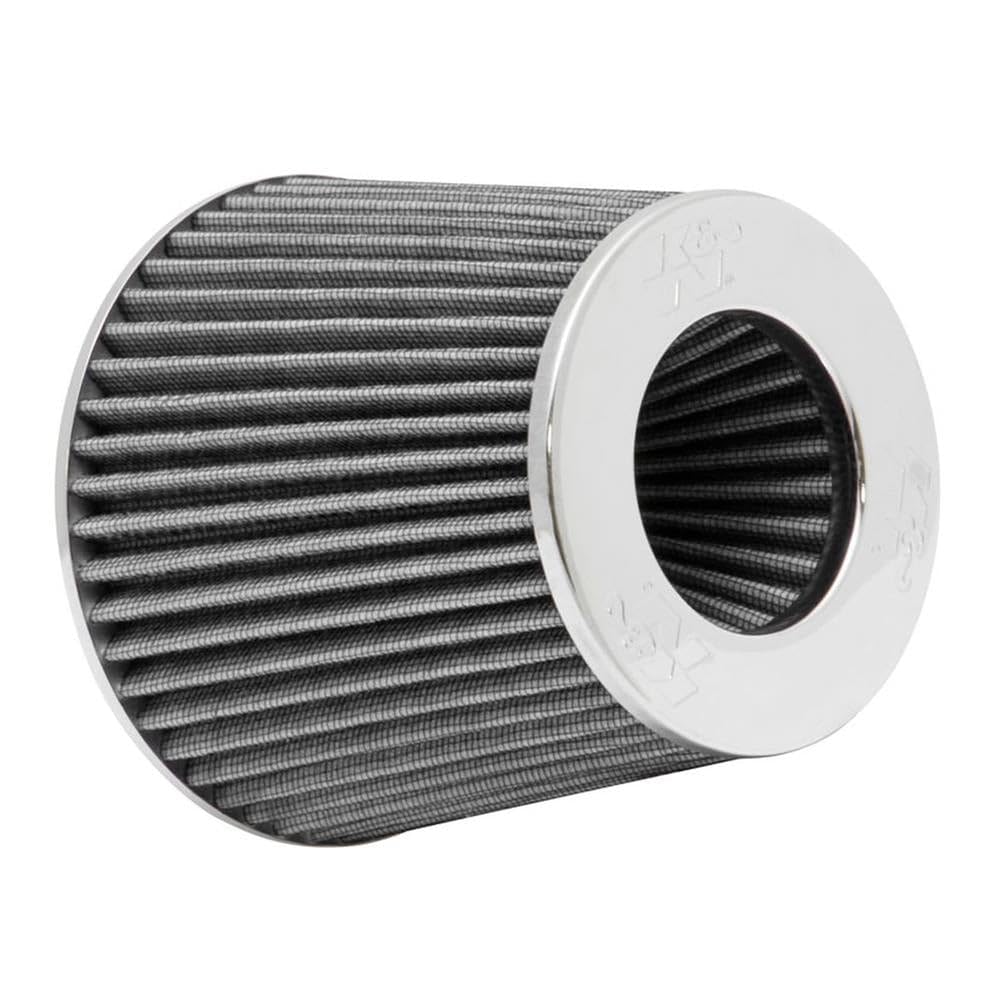 K&N Filters RG-1001WT-L Car and Motorcycle Universal Filter, Chrome