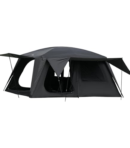 【新品未使用】 Litenリテン tent form BL ブラック Amazon.com : Vidalido 8-10 Person Camping Tent with 3 Door 2 Room