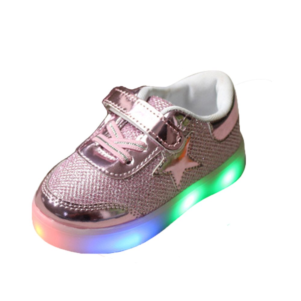 YHNEW Zapatos Deporte Respiradero Niños Kids Shoes Tenis Muchachas Ligeras Llevadas