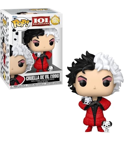 Funko Pop! 1039 Cruella Disney Villains | Amazon.com.br