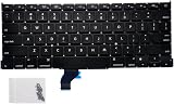 Padarsey Replacement Keyboard US Black for MacBook Pro A1502 2013-2015 Retina view 2