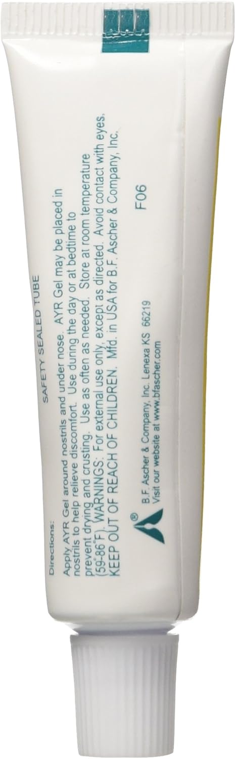 Ayr Saline Nasal Gel with Soothing Aloe 0.5 oz (Quantity of 6): Health & Personal Care