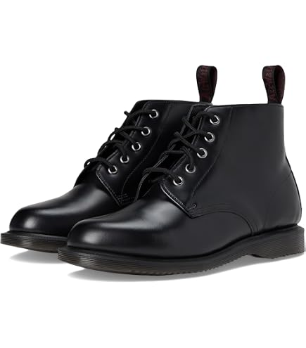 Dr. Martens Womens 1460 Nappa Leather 8 Eye Boot, Black, 5