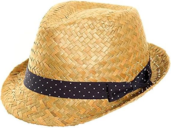 navy blue trilby hat