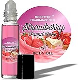 MOBETTER FRAGRANCE OILS Strawberry Pound Cake Perfume body oil fragrance, Floral Fruity Gourmand fragrance for women, Travel Size