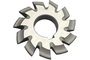 HSS Gear Mill Cutters 1PCS M0.5 M0.75 M1 M1.25 M1.5 M2 M2.5 M3 M4 M5-M10 Modulus PA20 Degrees NO.1-NO.8 HSS Gear Mill Cutters