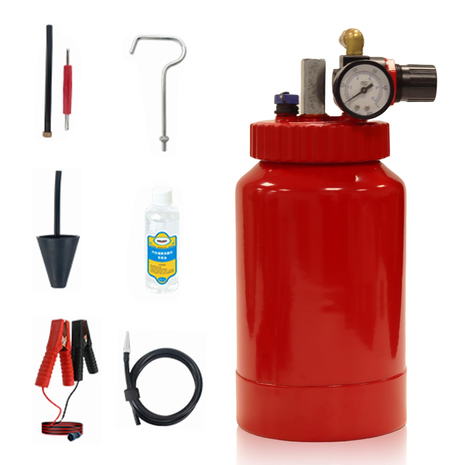 Photo 1 of Automotive Smoke Machine, 12V DC EVAP Fuel Leak Detectors for Cars Pipe Systems (2L Air Bottle)