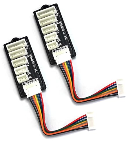 Prolongateur de câble de connexion équilibre JST-XH 2S 200mm 5 PCS pour le chargement d'équilibre de batterie LiPo 22AWG Silicone Prolongateur de câble de connexion équilibre JST-XH 2S 200mm 5 PCS pour le chargement d'équilibre de batterie LiPo 22AWG Silicone