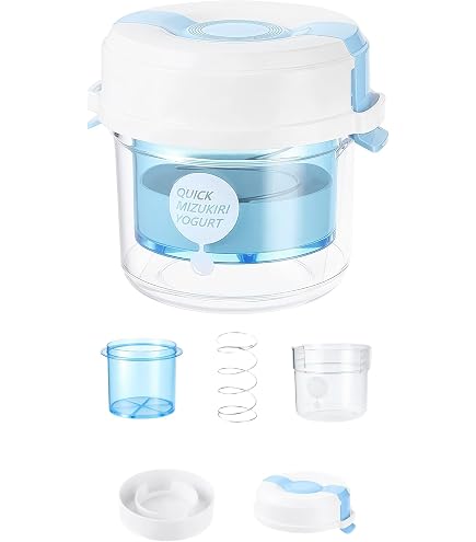 Presse Yaourt Grec Maison – Filtre Mailles Fines 255 Réutilisable, Passoire Yaourt & Fromage 450g