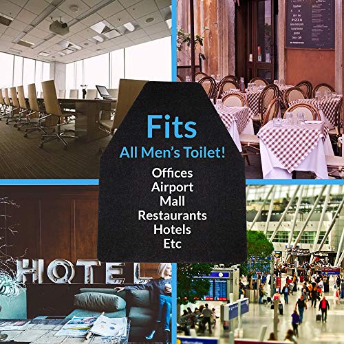 LVAP Urinal Mats (10 Pack) Mens Urinal Best Uniral Mat.NonSlip