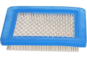 Air Filter Cleaner Cartridge 491588S Plastic Blue Square Replacement Briggs Side Valve Engines Quantum Series 625 650 675 Mod