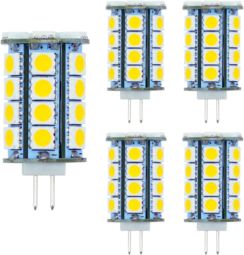 G4 LED Bulbs T3 Bipin Base LED Light Bulb 5Watt AC DC 12V (DC1024V