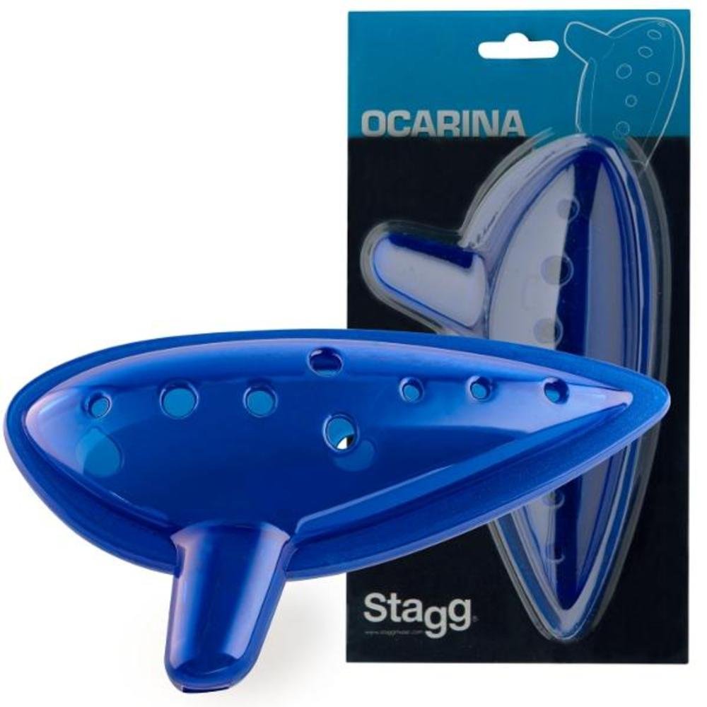 Stagg OCA-PL Plastic Ocarina - Blue