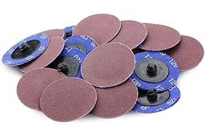 BHA Aluminum Oxide Quick Change Sanding Discs, 2", 120 Grit - 25 Pack