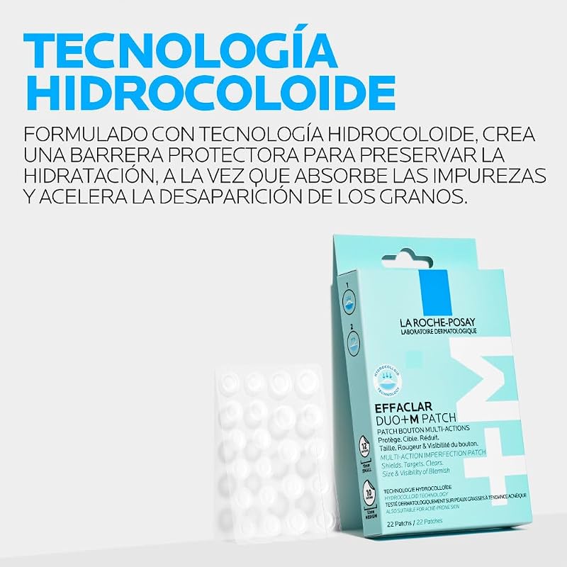 Effaclar Duo+M Anti-Pickel Patches, Hydrokolloid-Technologie, 22 Stück