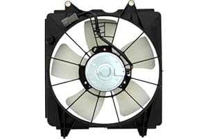 TORCIA Replacement Cooling Fan Extra Silent for 2006-2011 Honda Civic 1.8L Automatic Transmission Only | 19030RNAA51 | HO3117100 | 620-253