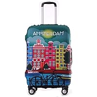 Tripnuo Elastic Travel Luggage Cover Travel Suitcase Protective Cover for Trunk Case Apply to 19''-32'' Suitcase Cover…