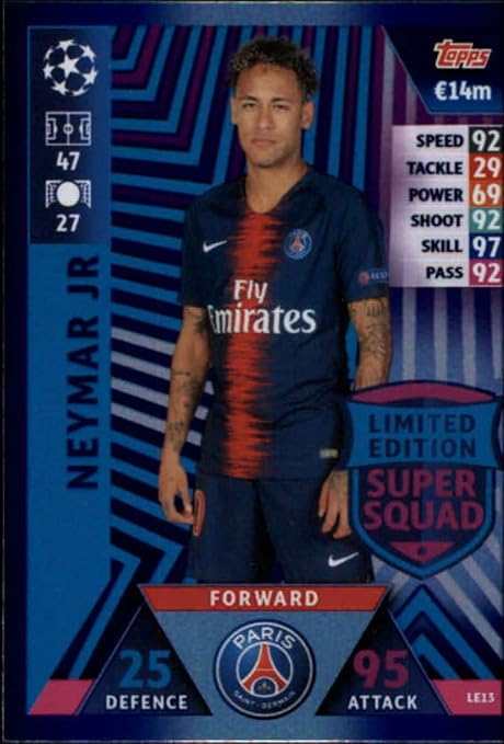Amazon Com 2018 19 Topps Uefa Champions League Match Attax